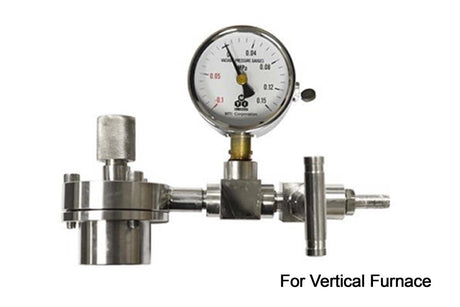 Single Side 1" Tube Sealing Assembly with Valve and 1/4" TC Insert - EQ-FL-25F-TC - Thasar Store