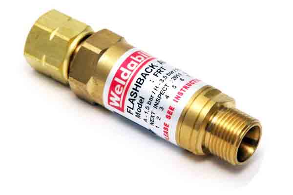 Inline Flashback arrestor for MTI Hydrogen Gas Furnaces, MTI-Flashback - Thasar Store