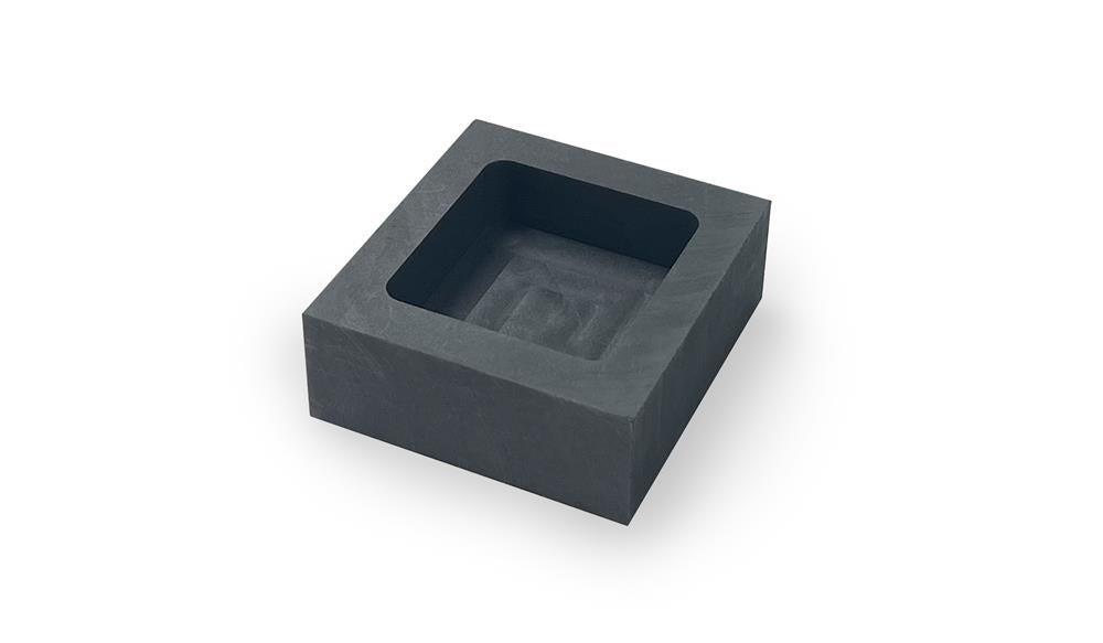 Graphite Ingot Mold: 72mm L x 67mm W x 26mm H for Melting Casting System - GM7267 - Thasar Store