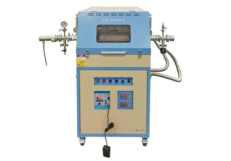 2300ºC Max. Induction heated Tube Furnace (30 mm ID Graphite Tube) with IR Temp.-Controlled - GSL-2300X-C - Thasar Store