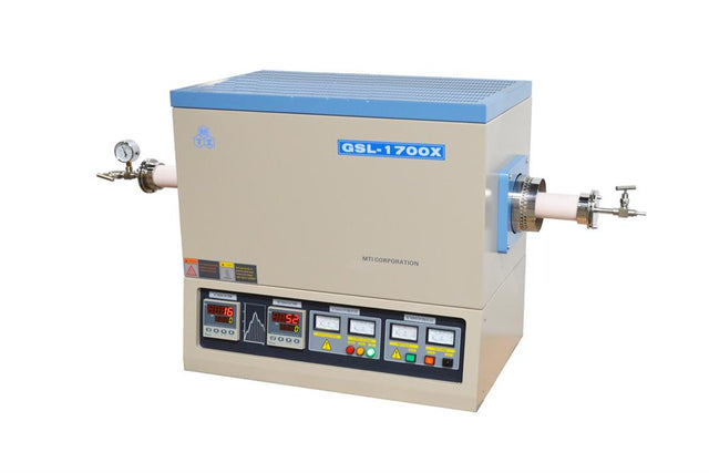 1700C Max. Dual Zone Alumina Tube Furnace with Optional Alumina Tube from 50 - 80mm OD - GSL-1700X-II-LD - Thasar Store