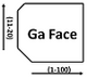 GaN -Single Crystal Substrate (0001), Semi-Insulating, 10x10x0.475 mm, 1SP, Production Grade - GaNC10100475S1SemiBUS5 - Thasar Store