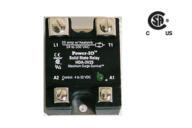 Solid state relay upto 25A - FA-HDA-3V25-LD - Thasar Store