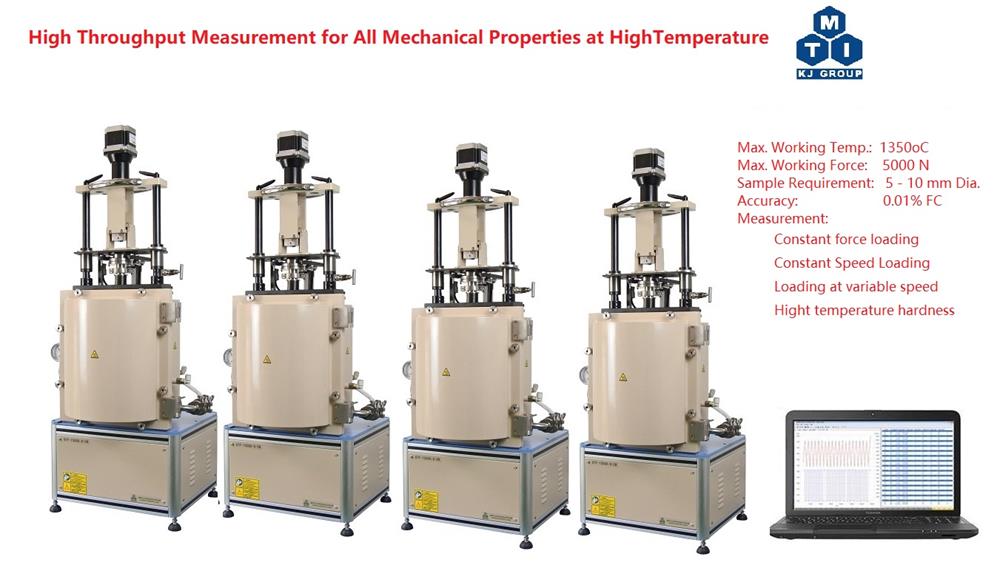 Compact High Temperature Strength Tester by Small Punch (1350°C Max.) - OTF-1500X-S-ST - Thasar Store