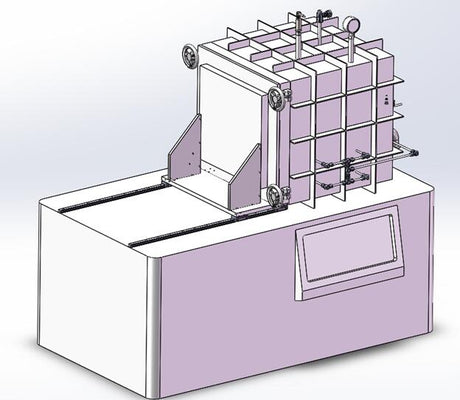 High Temperature & High Vacuum Oven (900°C Max. 18x18x18, 90 Liter) with Sliding Door- HTVO-90 - Thasar Store