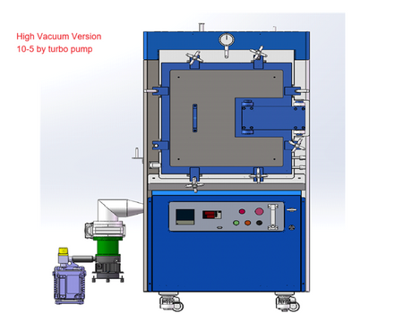 1700ºC Max. Floor-Stand Atmosphere Controlled Muffle Furnace (16"x16"x20" 80 L ) - KSL-1700X-AC-80 - Thasar Store