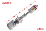 1" Magnetron Sputtering Source with Flexible Head for DIY RF & DC Sputtering Coater - HVMSS-SPC-1-LD - Thasar Store