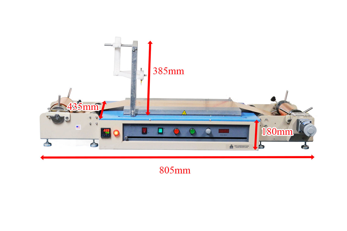 2 in 1 Sheet and Roll to Roll Ultrasonic Spray Pyrolysis Coating System - MSKH200SR - Thasar Store