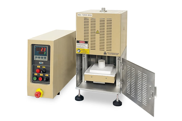 1200 Compact Automatic Bottom Loading Furnace ( L6 x W6 x H7 ") with Computer Control - KSL-1200X-BSA - Thasar Store