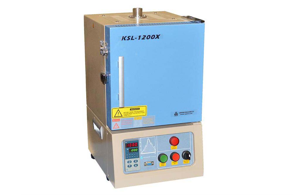 1250C Small Box Furnace (6" x 6" x 7", 4.2 liter) with Programmable Controller - KSL1200XJ - Thasar Store