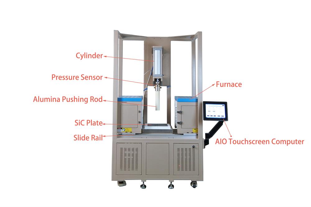 1200 High-temperature Laminating and Sintering Furnace for SOFC Electrodes up to 4KN @ 12x12" Area - KSL-1200X-M-HP - Thasar Store