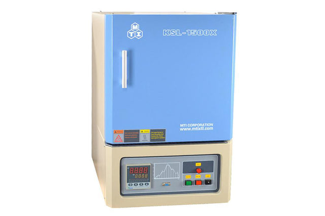 1500C Max. Bench-Top Muffle Furnace (6"x6"x6", 3.6L) with Programmable Controller - KSL-1500X - Thasar Store