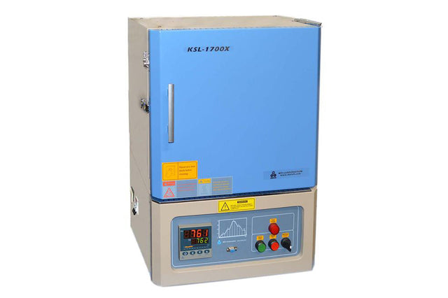 1700C Bench-Top Muffle Furnace, (6"x6"x6", 3.6L) with Temperature Controller - KSL-1700X-A1 - Thasar Store