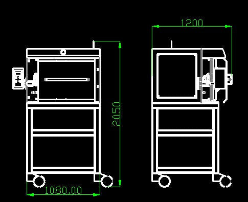 5 Side Heating Atmosphere Controlled Muffle Furnace (1200°C - 16"x16"x 16" 64 L) - KSL-1200X-AC-5S - Thasar Store