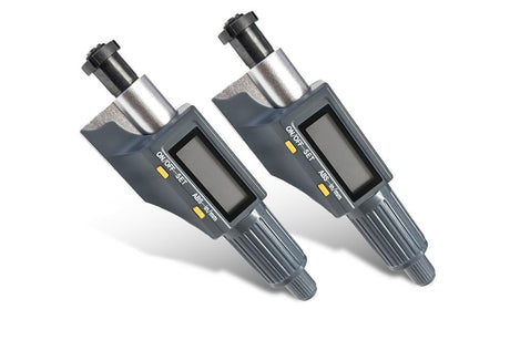 A Pair of Digital Micrometer Head 1" Travel 0.003 mm Accuracy for MTI Film Applicator - MHD25F - Thasar Store