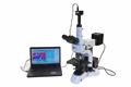 Advanced Metallurgical Microscope with Polarizing Darkfield & Dual Lights + 5.0 MP Digital Camera 40X-1600X - EQ-MM500T-USB - Thasar Store