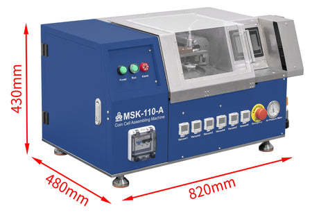 Automatic Single Channel Assembling Machine for All Types of Coin Cells - MSK-110-A - Thasar Store