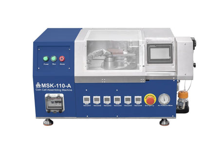 Automatic Single Channel Assembling Machine for All Types of Coin Cells - MSK-110-A - Thasar Store