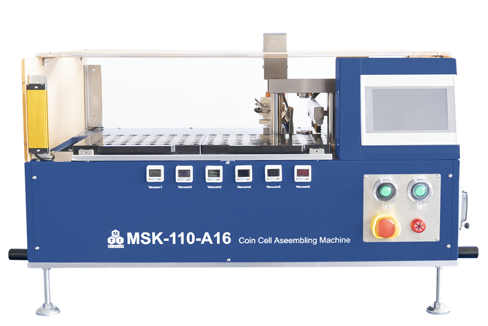 16 Channels Automatic Assembling Machine for All Types of Coin Cells - MSK-110-A16 - Thasar Store