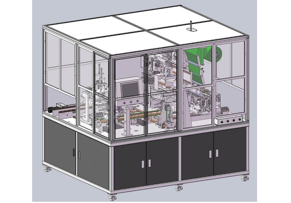 Large Automatic Stacking Machine for Pouch Cell Electrode up to 400x170 mm - MSK-111A-ALT - Thasar Store