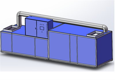 Dehumidification System & Water Chiller for Movable Dry Room of 45 SM - MSK-ADS-6000 - Thasar Store