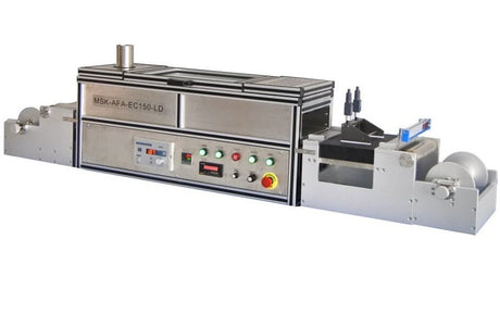 Lab Scale Roll-to-Roll Flat Tape Casting System (Max. 6" Width) w/ Drying Heater - MSK-AFA-EC150 - Thasar Store