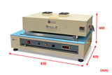 120°C Max. Film Coater w/ Vacuum Bed (12"Wx24"L) and Rapid Infrared Heating Cover & 250mm Doctor Blade-MSKAFAIIVCIR - Thasar Store