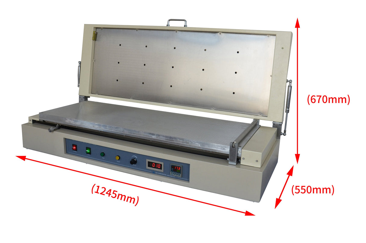 350 mm Width Tape Casting Sheet Coater (14Wx40L) w/ 120°C Vac. Bed & Doctor Blade-MSK-AFA-L1000 - Thasar Store