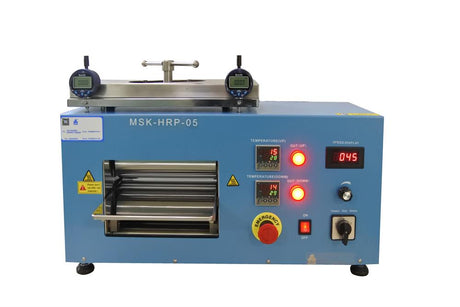 250°C 200mm Width Hot Rolling Press with 10 mm Adjustable Gap - MSK-HRP-05 - Thasar Store