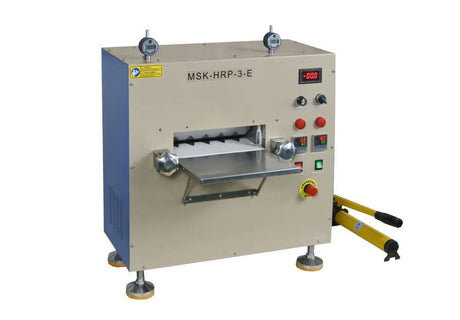 Hot Rolling Press (8"D x10"W, 150 / 230 °C Max) w/ Adjustable Pressure up to 10 T - MSK-HRP-3-E - Thasar Store