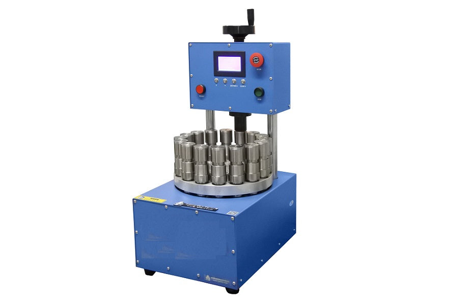 16 Station Rotary Coin Cell Crimping Machine with Pressure Controlled - MSK-HT-16 - Thasar Store