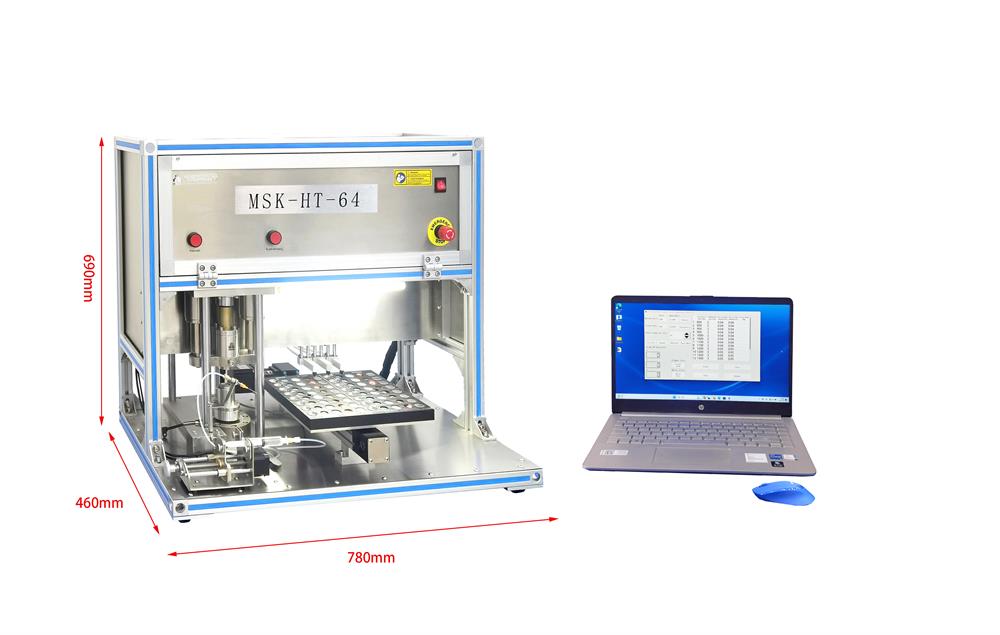 16 Channels High Throughput Coin Cell Crimping Machine (Ar Gas Glovebox Compatible ) - MSK-HT-64 - Thasar Store