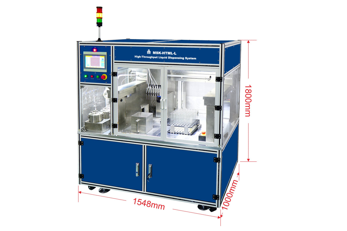 Auto Liquid Distributing System with 6-Channel Metering Pumps & Stream Dispensers - MSK-HTML-L - Thasar Store