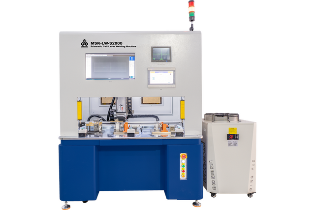 2KW Laser Welding System for Prismatic Cells (Tab Welding and Top Lid Sealing) and Cylindrical Cells - MSK-LW-S2000 - Thasar Store