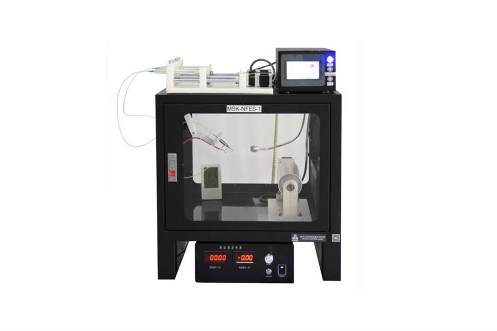 Compact Multi-functional Nano-fiber Electrospinning Device w/ 10 Ch. Pump & 2 Collector - MSK-NFES-1U - Thasar Store