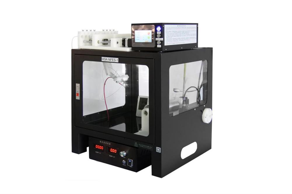 Compact Multi-functional Nano-fiber Electrospinning Device w/ 10 Ch. Pump & 2 Collector - MSK-NFES-1U - Thasar Store