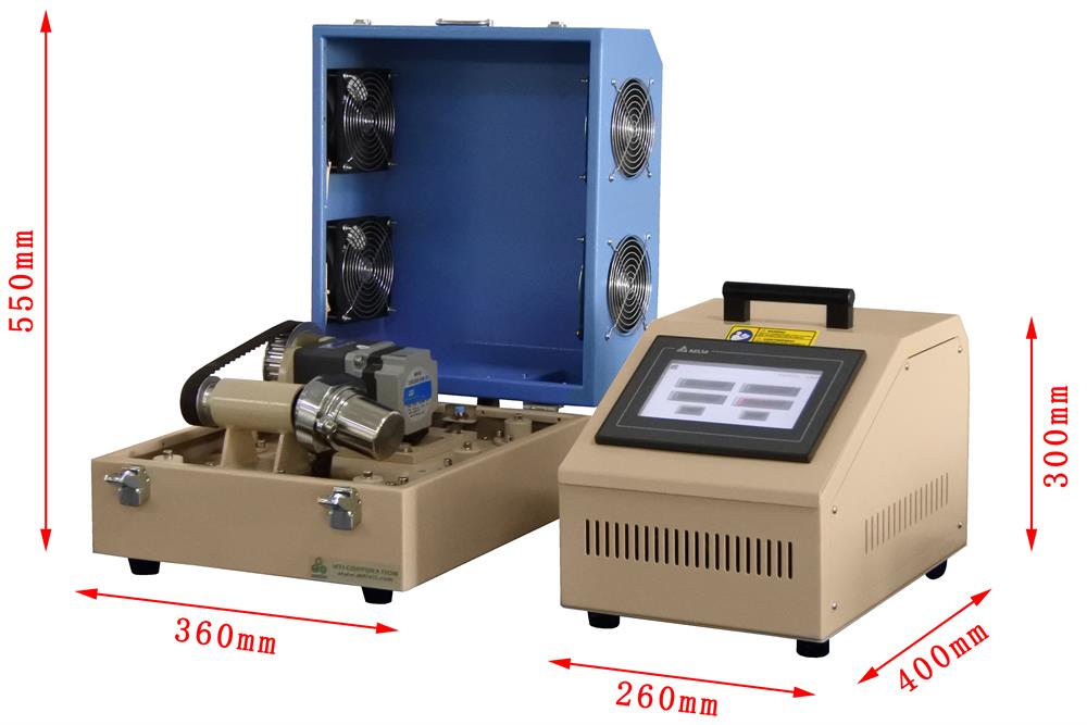 Programmable 1500 RPM Ultra Hi-Energy Ball Mill (Argon compatible) - MSK-SFM-3-F - Thasar Store