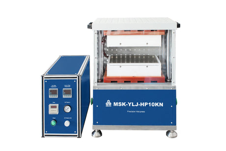 10KN Hot-Press (260x160 mm ) for Pouch Cell SEI Formation, 150C Max. - MSK-YLJ-HP10KN - Thasar Store