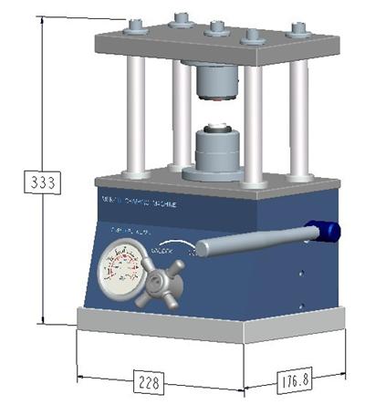 Hydraulic Disassembling Machine for CR20XX Button Cell - MSK-110D - Thasar Store