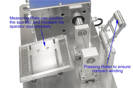 Manual Winding Machine for Electrodes of Cylinder or Prismatic Cell - MSK-112A-C - Thasar Store