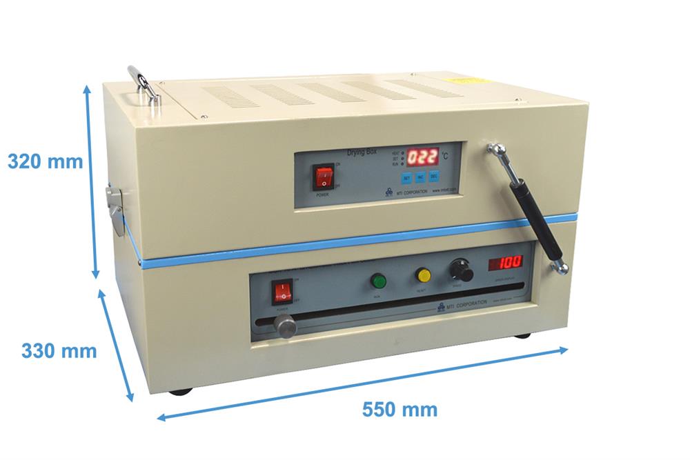 Compact Tape Casting Coater w/ Vac. Chuck (200Wx365L mm) & Film Applicator & Optional Heater - MSK-AFA-III - Thasar Store