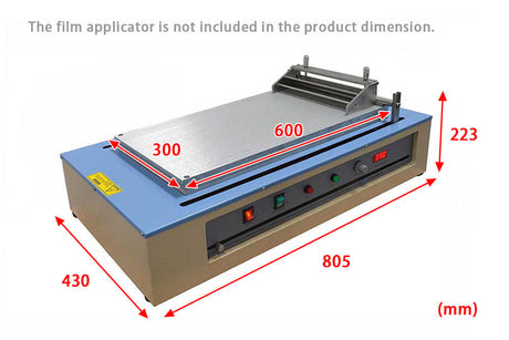 Sheet Film Coater w/ Vacuum Chuck ( 300Wx600L mm) & 250mm Doctor Blade - MSK-AFA-II-VC - Thasar Store