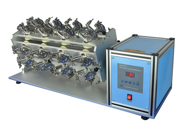 High Throughput V-Type Mixing Machine with 32 SS Tanks ( 50 ml each, Ar Gas Compatible) - MSK-SFM-32 - Thasar Store