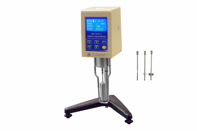 Digital Battery Slurry Viscosity Tester (10-10^5 mPascal-second) With Temp Monitor - MSK-SFM-VT2 - Thasar Store