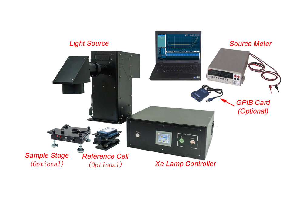 Steady-State AAA Solar Simulator with Source Meter and I-V Software - MSK-SS-50 - Thasar Store