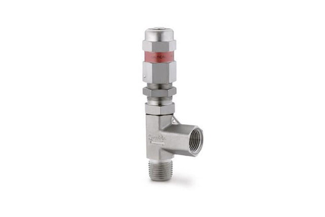 SS Pressure Proportional Relief Valve (50-1500 psig), 1/2 in. MNPT x 1/2 in. FNPT- HPRV1500 - Thasar Store