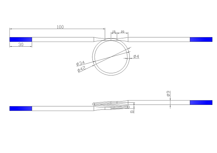 1000°C Max. Compact Zone Melting Furnace for Directional Solidification - OTF-1000-CBZ - Thasar Store