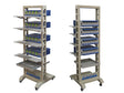 Mobile Rack with Drawer & Four Shelves for Grouping MTI's 8 Channels Battery Analyzers - BTS-FW9 - Thasar Store