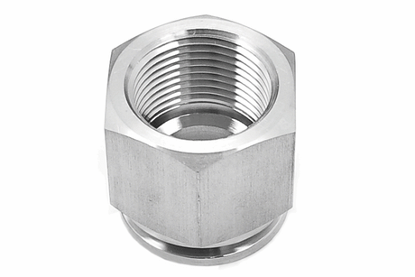 KF-25 Flange to 1 inch NPT-Female Adaptor, Stainless Steel - EQ-1IN-KF25-F-LD - Thasar Store