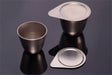 Nickel Crucible with Lid ( Optional Capacity: 30 ml, 50ml, or 100ml ) - CNi22D36H - Thasar Store